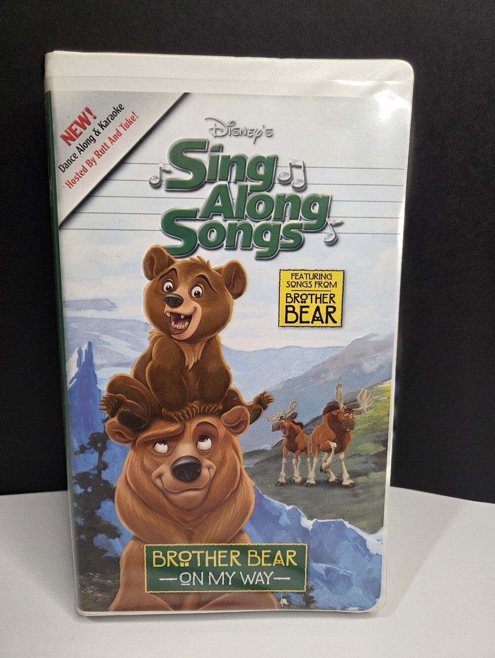 Disney Sing-Along Songs: Brother Bear - On My Way VHS (2003) Clamshell - Works